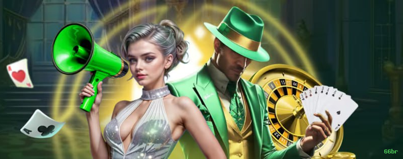 Imagem promocional do cassino online da 66br mostrando jogos ao vivo